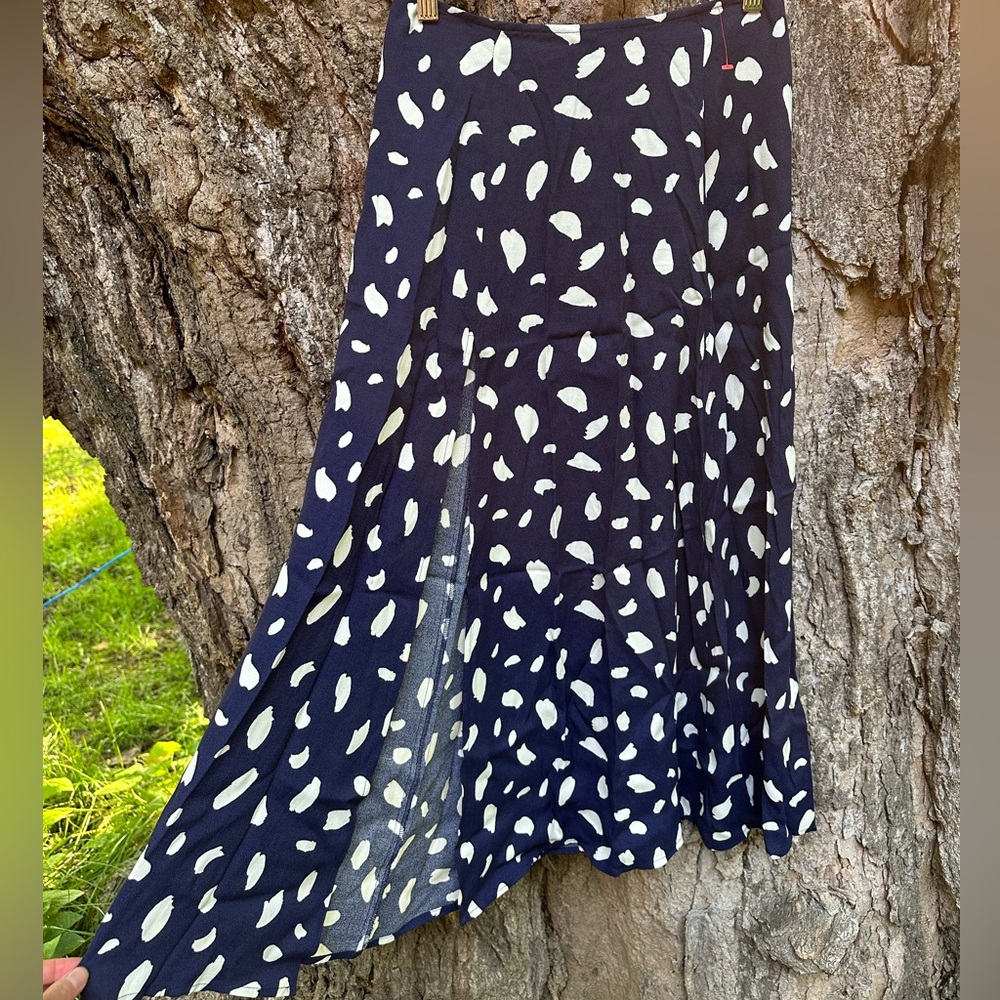 Reformation Bea Splatter Skirt
